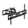 Soporte Pantalla Pared Tooq 37-80" Extensible Inclinable Vesa 400 / 600 Black