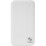 Bateria Externa Universal Nubbeh Twister 10.000MAH 2Xusb + USB-C White