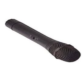 Microfono de Mano Wireless Ibiza Sound para Serie Port 8 / 10 / 12 Black