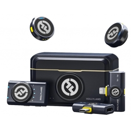 Microfono Hollyland Wireless Lark M2 Combo Black
