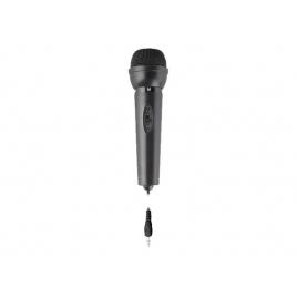 Microfono Mano Krom KYP 3.5MM Cableado Black