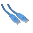 Cable Kablex red RJ45 CAT 6 0.5M Blue