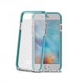Funda Movil Back Cover Celly Hexagon Transparente/Turquoise iPhone 7 / 8 / se 2020