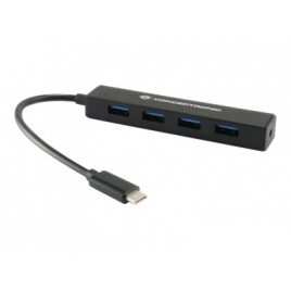 HUB Conceptronic USB-C 4 Puertos USB 3.0
