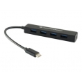 HUB Conceptronic USB-C 4 Puertos USB 3.0