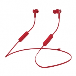 Auricular IN-EAR + MIC Hiditec Aken Bluetooth red