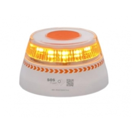 LUZ Emergencias V16 SOS Flash Connected DGT 3.0 White