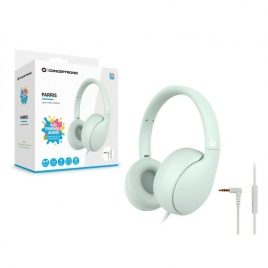 Auricular + MIC Conceptronic Parris Kids Jack Mint