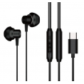 Auricular IN-EAR + MIC Conceptronic Brendan04 USB-C Black