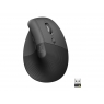 Mouse Logitech Vertical Wireless Lift Graphite