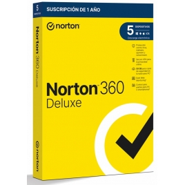 Antivirus Norton 360 Deluxe 5 Dispositivos