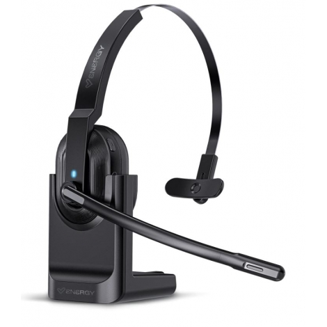 Auricular + MIC Energy Voice Pure Office Monoaural Bluetooth Black + Base
