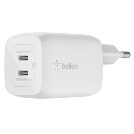 Cargador 2XUSB-C Belkin 65W White