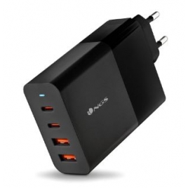 Cargador USB NGS BUD 100W GAN 2Xusb + 2XUSB-C Black