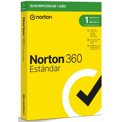 Antivirus Norton 360 Standard 1 Dispositivo