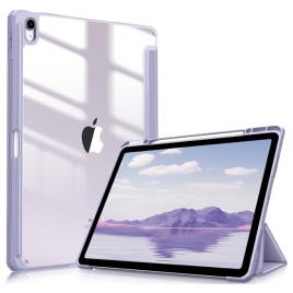 Funda Tablet HT Flip Transparente / Violet iPad AIR 13" M2 / M3 / M4