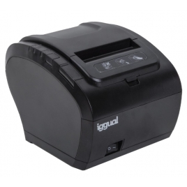 Impresora Tickets Iggual TP8002 Termico 80MM USB RS232 RJ45 Black