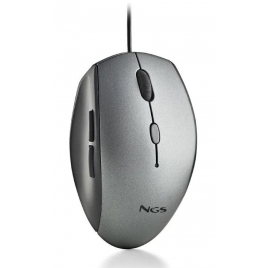 Mouse NGS Moth 1600 DPI Gray USB / USB-C