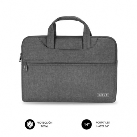 Funda Portatil Subblim Business Sleeve 13.3-14" Grey