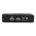 Conmutador KVM Startech 2X1 MON, TEC, RA USB