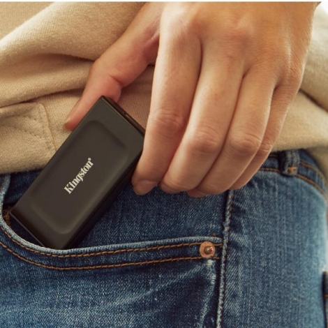 Disco SSD USB 1TB Kingston XS1000 Black