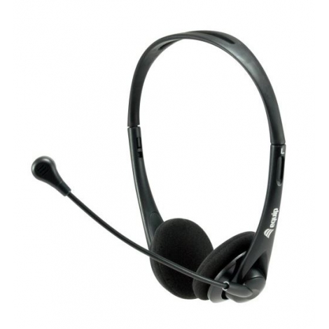 Auricular + MIC Equip Headset USB Black