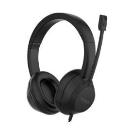 Auricular + MIC Nilox Nxausb02 USB Diadema Black