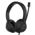 Auricular + MIC Nilox Nxausb02 USB Diadema Black