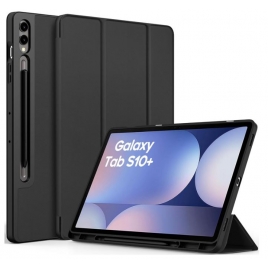 Funda Tablet HT Flip Folio Black Samsung Galaxy TAB S9+ / S9 FE+ / S10+
