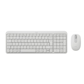 Teclado + Mouse Logitech Bluetooth MK250 White