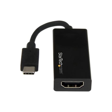 Adaptador Startech USB-C Macho / HDMI Hembra Black