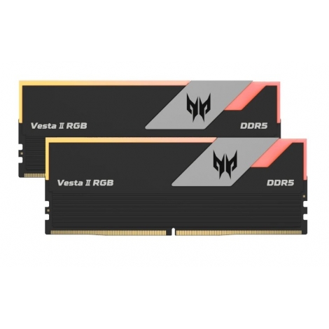 DDR5 32GB BUS 6000 Acer CL36 Predator RGB Black KIT 2X16GB
