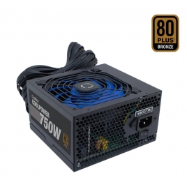 Fuente de Alimentacion ATX 750W Coolbox Coolpower 80+ Bronze Black