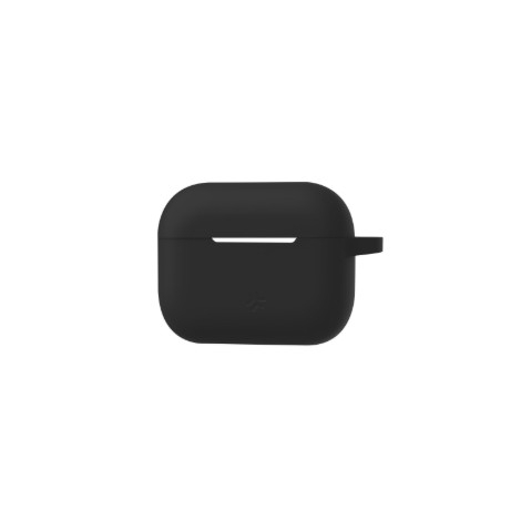Funda Celly Silicona Black Aircase Estuche Airpods PRO (1ª 2ª 3ª GEN)
