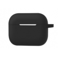 Funda Celly Silicona Black Aircase Estuche Airpods PRO (1ª 2ª 3ª GEN)