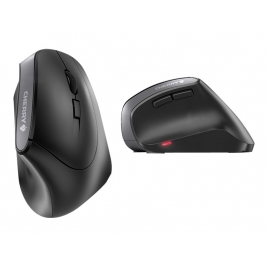 Mouse Cherry Ergonomico Vertical Wireless MW 4500 Black