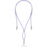 Cordon Universal Intenso Cable USB-C Lillac para Funda Smartphone