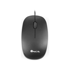 Mouse NGS Optical Flame 1000 DPI Black USB