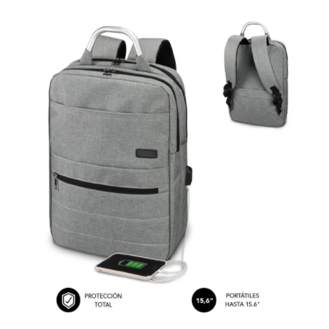 Mochila Portatil Subblim Elite AIR Padding Backpack 15.6" Grey