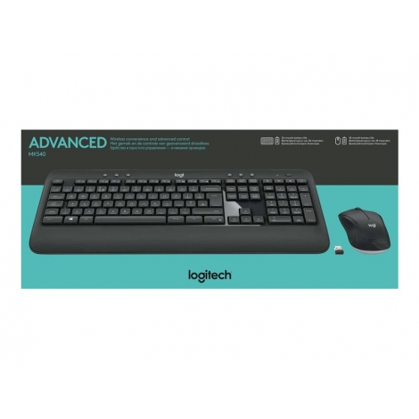 Teclado + Mouse Logitech Wireless MK540 Advanced