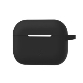 Funda Celly Silicona Black Aircase Estuche Airpods PRO (1ª 2ª 3ª GEN)