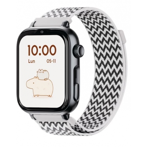 Smartwatch Save Family 4G GPS Savewatch+ 2 Black + Correa Loop Zigzag