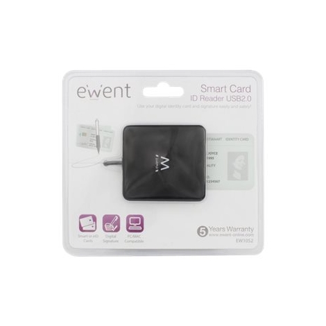 Lector de Tarjetas Chip Dnie Ewent USB Black