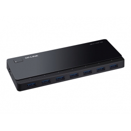 HUB TP-LINK USB 7 Puertos 3.0 Alimentado Black