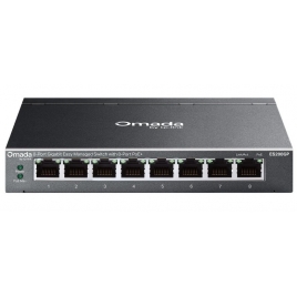 Switch TP-LINK Omada TL-ES208GP 10/100/1000 8 Puertos POE