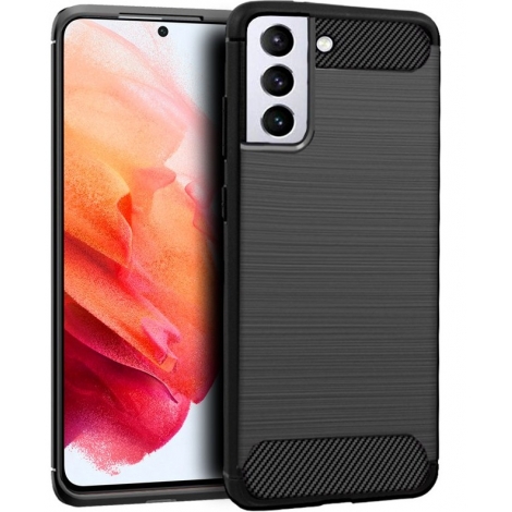 Funda Movil Back Cover Cool Carbon Black Samsung Galaxy S21