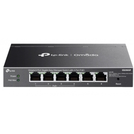 Switch TP-LINK Omada TL-ES206GP 10/100/1000 6 Puertos 4 POE Gestionable