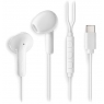 Auricular IN-EAR + MIC NGS Cross Glide USB-C White