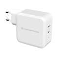 Cargador USB-C Conceptronic 100W 2XUSB-C White