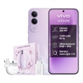 Smartphone Vivo V70 FE 5G 6.83" OC 8+8GB 256GB Android 16 Muse Purple Bundle Pack